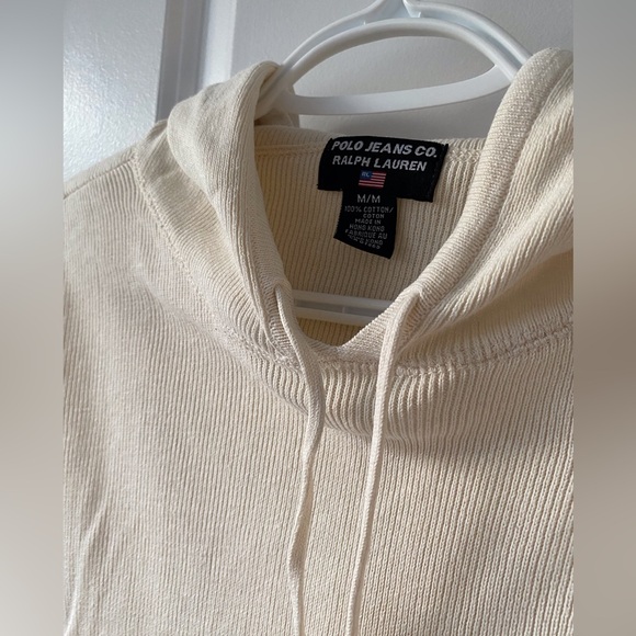 90s Ralph Lauren Knit Hoodie (M) - Picture 12 of 16